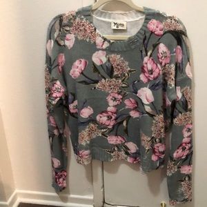 Show Me Your Mumu Varsity Sweater Primavera Floral